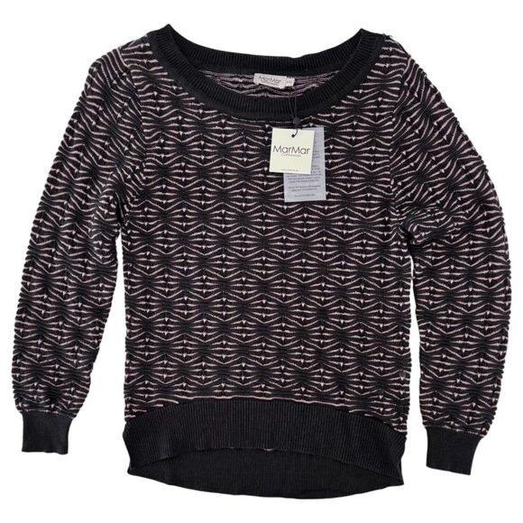 MARMAR COPENHAGEN - TONIE KNIT TOP - 60% VISCOSE - DARK BROWN - NWT - Picture 1 of 5